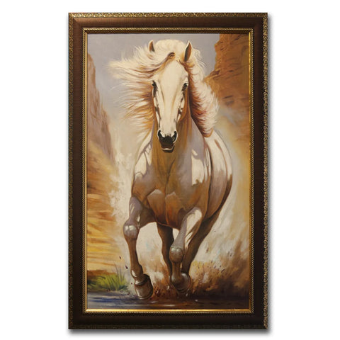 Riding Horse Art Frame